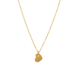 The Mini Heart Gold Necklace For Discount