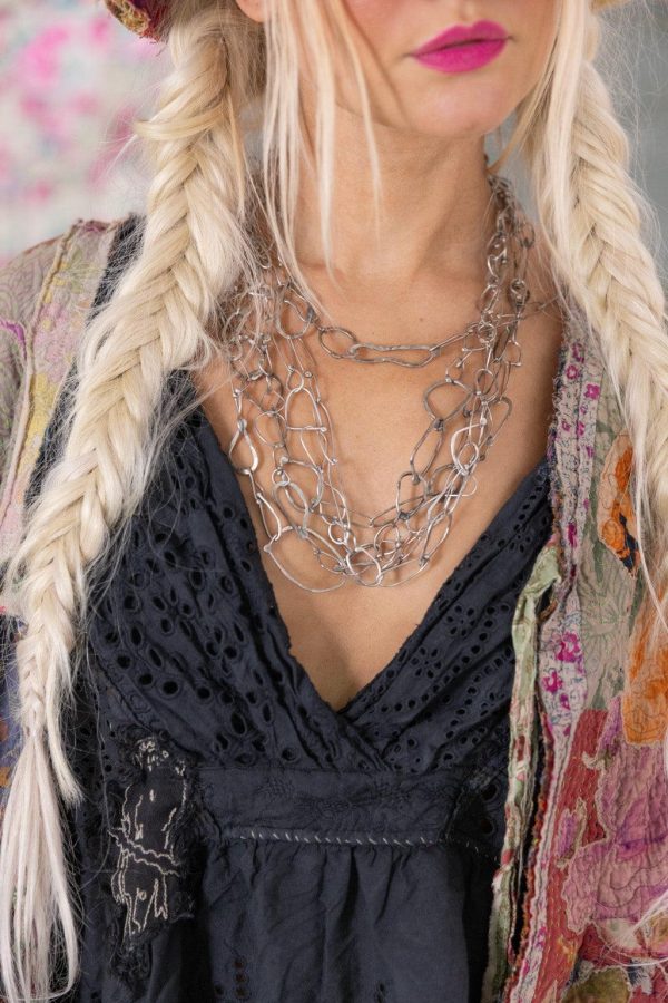 Metal Chain Link Necklace Sale