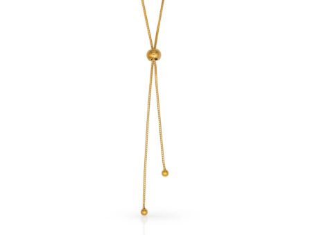 Gold Droplet Necklace Online