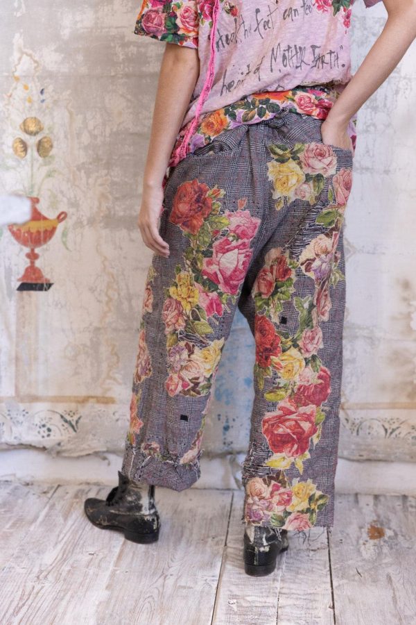 Appliqué Flower Miner Pants Supply