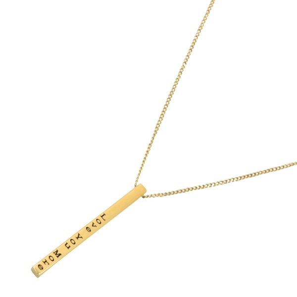 The Love You More Pin Drop Necklace Online