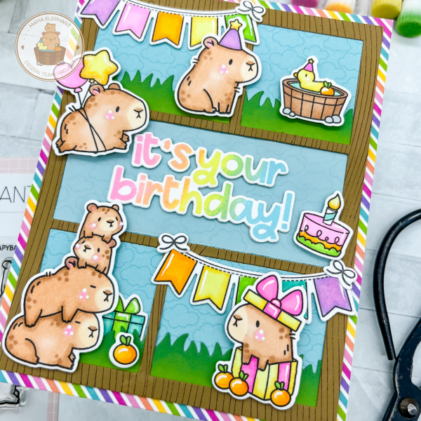 A Capybara Party - Creative Cuts For Sale