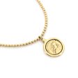 Goddess Necklace - Gold Eternity Stretch Necklace Online Hot Sale