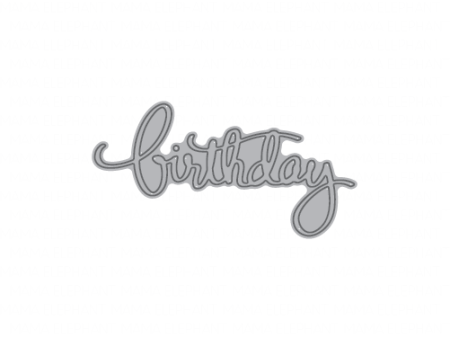 Birthday Script - Creative Cuts Supply