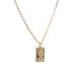 Queen Elizabeth Gold Bar Necklace For Cheap