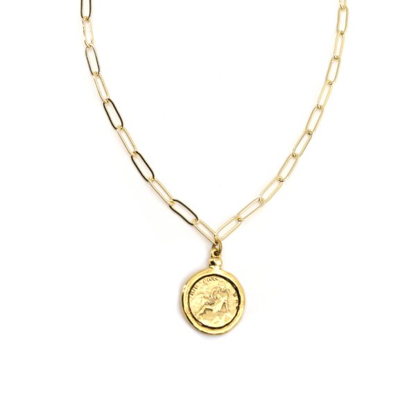 Goddess Necklace - Gold Paperclip Chain For Discount