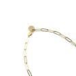 BYO Gold Paperclip Chain Necklace Hot on Sale