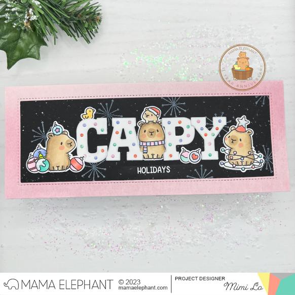 A Capybara Christmas - Creative Cuts Cheap